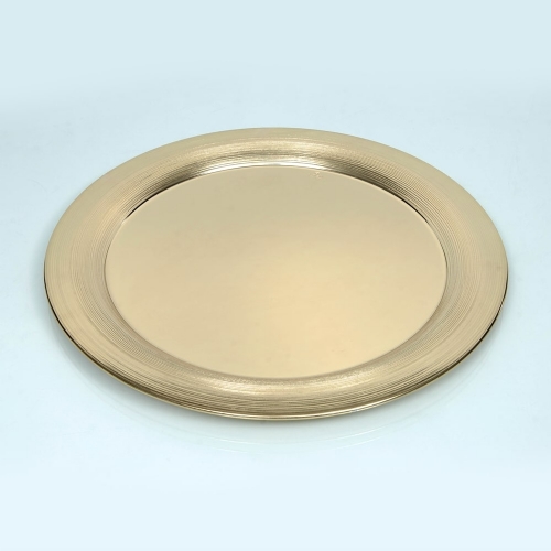 Δίσκος χρυσός στρογγυλός Δίσκος χρυσός στρογγυλός