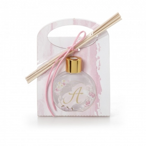 Αρωματικό με μονόγραμμα και τσαντάκι Αρωματικό με μονόγραμμα και τσαντάκι