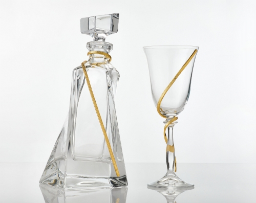 Κρυστάλλινο σετ Καράφα & Ποτήρι Κρυστάλλινο σετ Καράφα & Ποτήρι