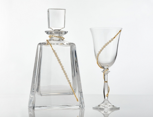 Κρυστάλλινο σετ Καράφα & Ποτήρι Κρυστάλλινο σετ Καράφα & Ποτήρι